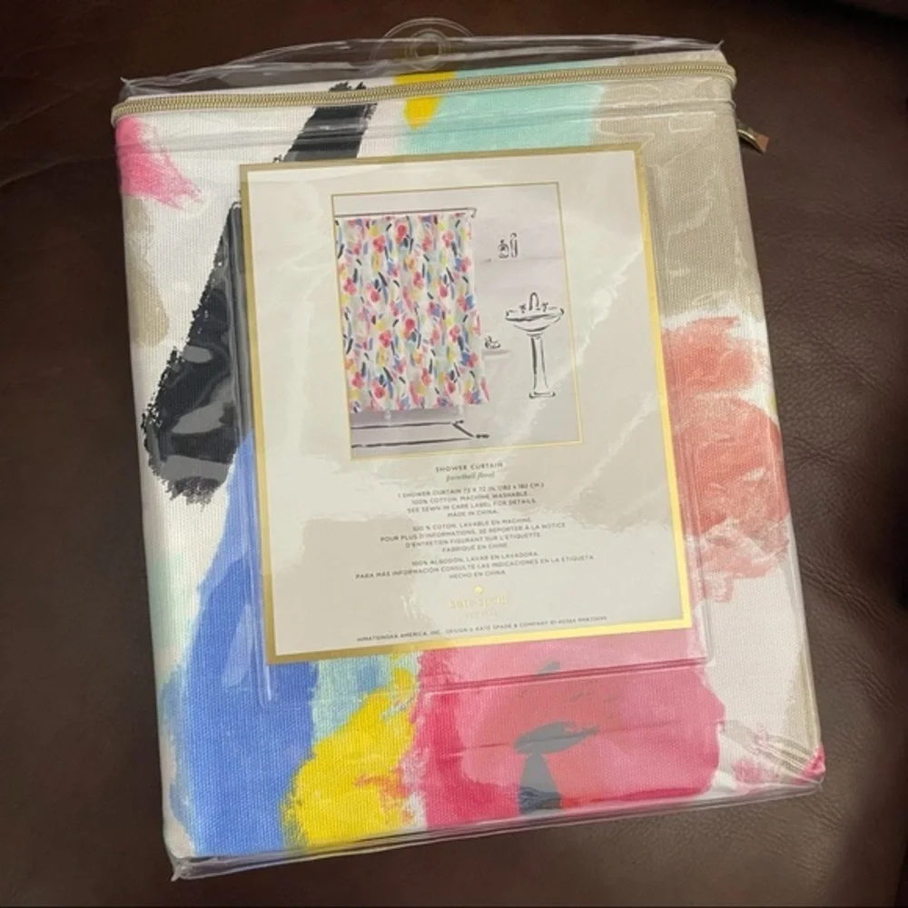Kate Spade New York Paintball Shower Curtain